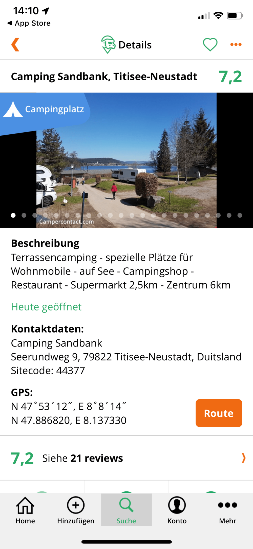 ACV Reiseratgeber_Camping App campercontact