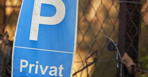 Abschleppen auf Privatparkplätzen