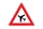 Verkehrsschild Flugbetrieb