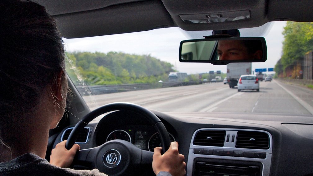 Beschleunigungsstreifen Autobahn