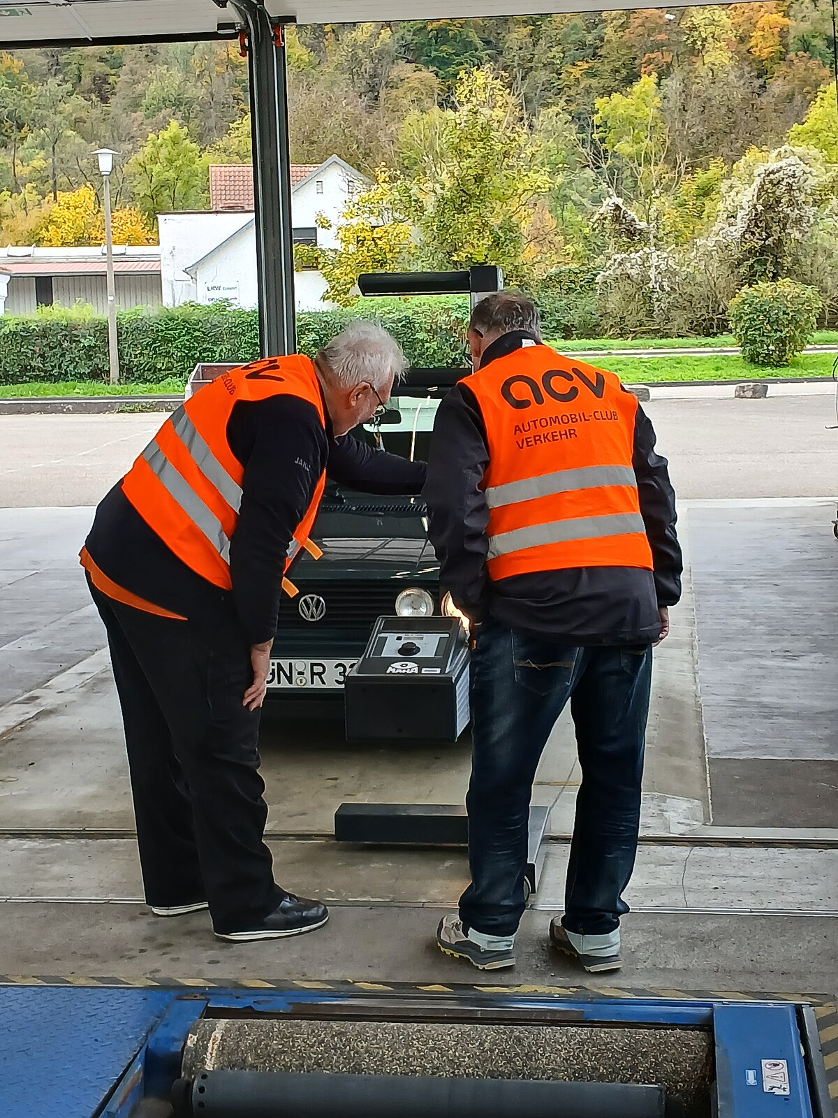 Lichttest 2025 - ACV OC Hohenlohe beim TÜV in Ingelfingen