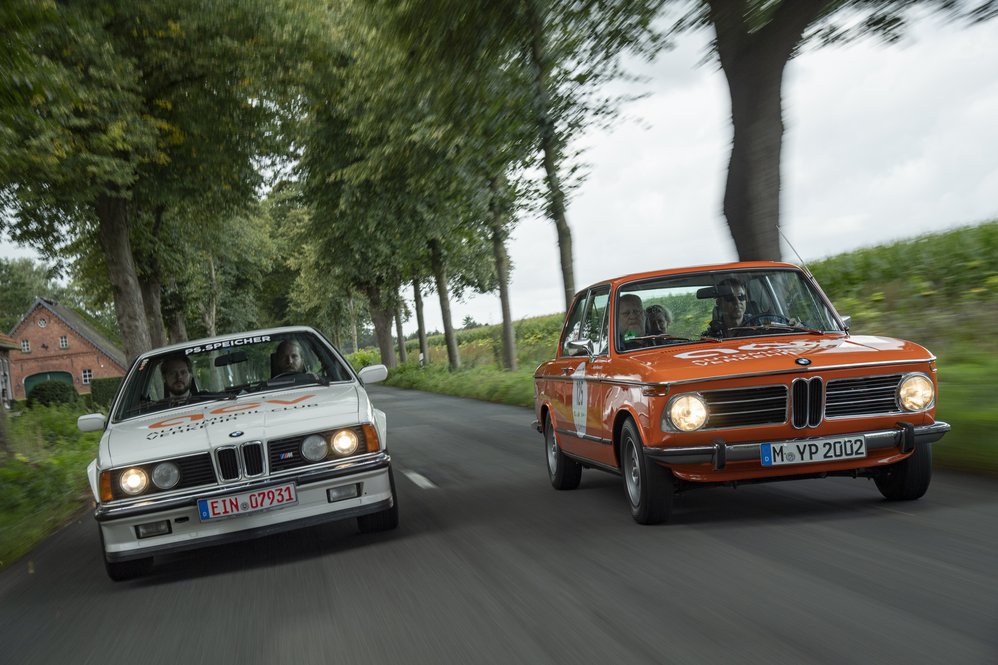 ACV bei der Youngtimer rallye 21 als erstmaliger Partner der bmw classic group