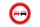 Verkehrsschild Überholverbot