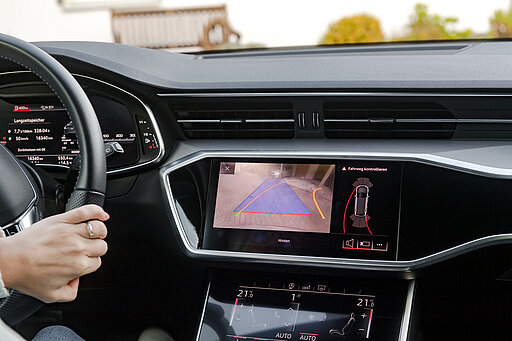 Infotainment System eines Autos