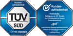 Prüfzeichen des TÜV Süd für den ACV