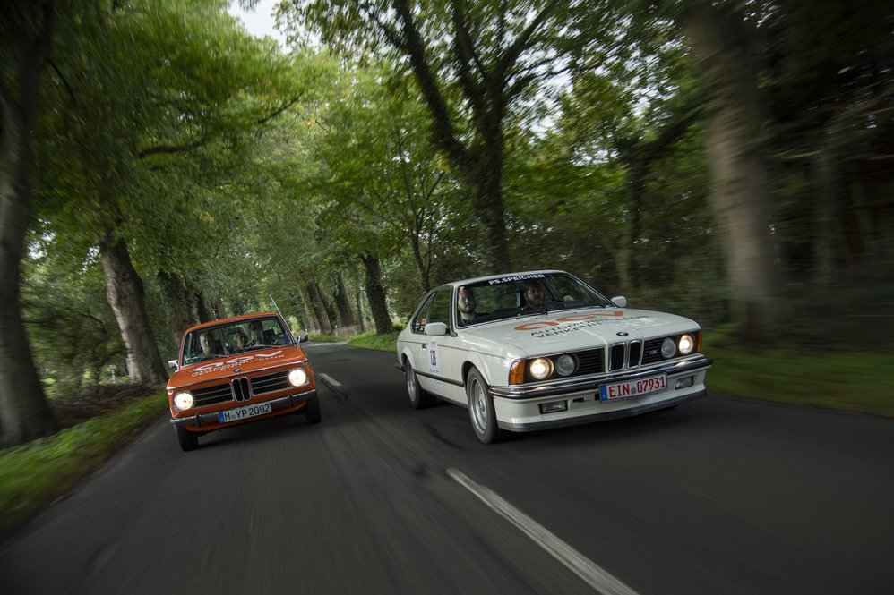 ACV bei der Youngtimer rallye 21 als erstmaliger Partner der bmw classic group