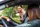 Eine Frau mit einem Handy in der Hand steigt lächelnd in ein Auto ein, während die Fahrerin im Vordergrund auf sie wartet. Das Bild symbolisiert eine Fahrgemeinschaft und gemeinsames Reisen.