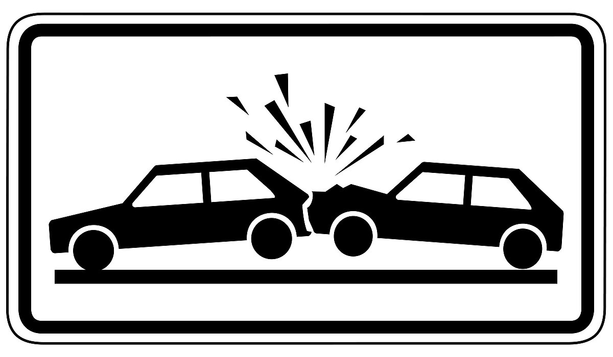 Auffahrunfall zwischen zwei Autos