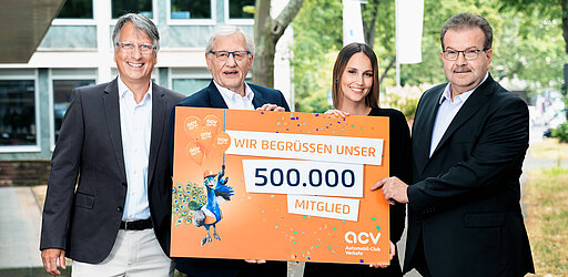 Bild des 500.000 Mitglieds