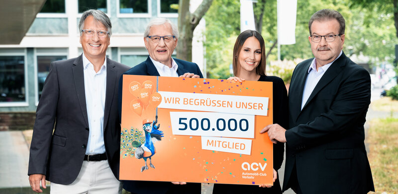 Bild des 500.000 Mitglieds