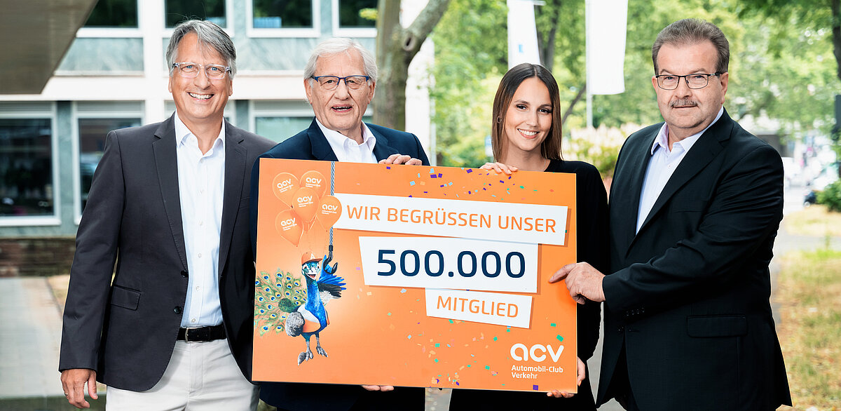 Bild des 500.000 Mitglieds