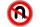 Verkehrsschild Wendeverbot
