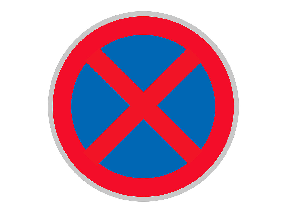 Verkehrsschild 283