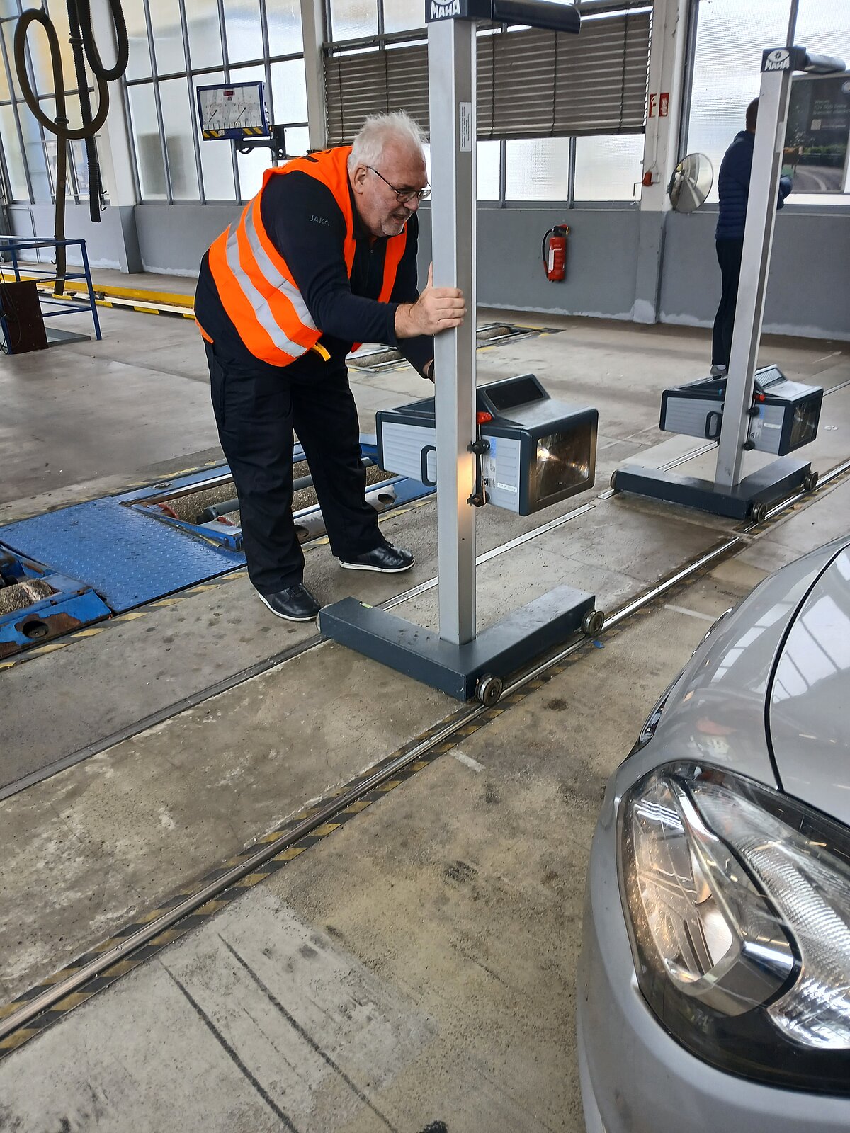 Lichttest 2025 - ACV OC Hohenlohe beim TÜV in Ingelfingen