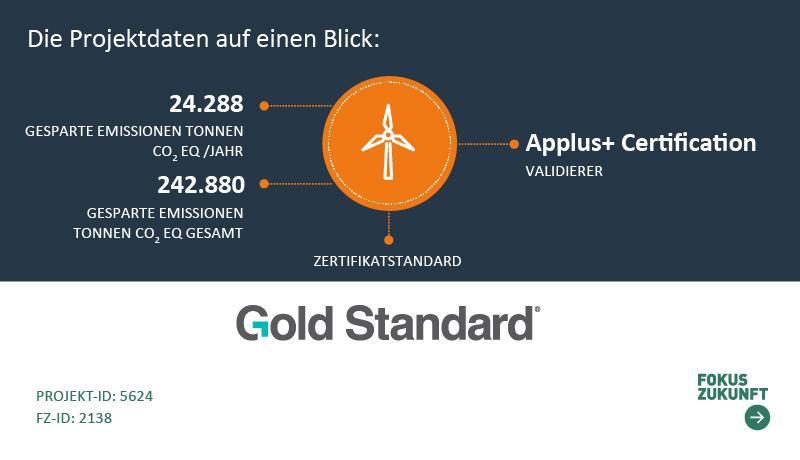 infografik zum gold standard projekt 985