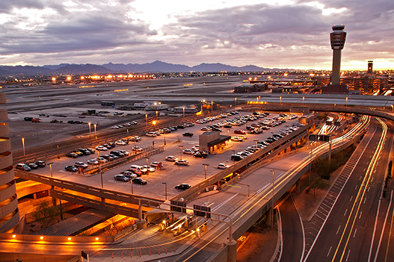 Parken am Flughafen