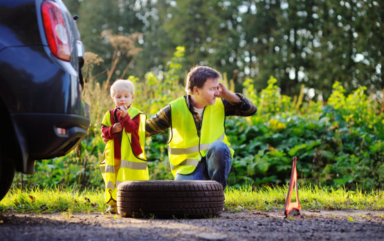 Warnweste für autofahrer