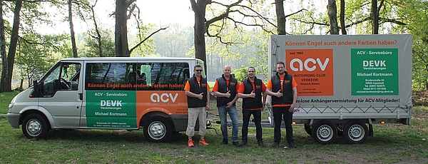 Anhengerverleih beim ACV Ortsclub Hamm